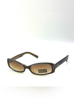 BL4103 BIACCI Sunglasses Brown/Blue Tint with Case & Cloth
